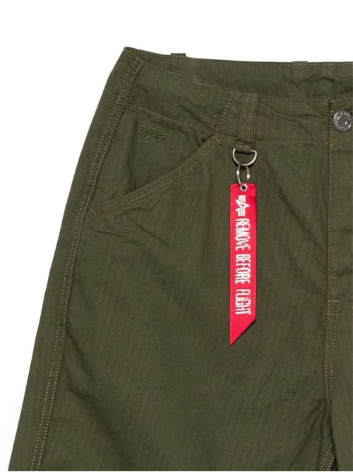 Short uomo Alpha Industries combat loose verde militare Alpha Industries | 266254142